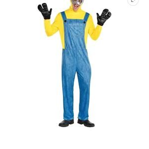 Minion Halloween Costume for Adult Men, Minions: The Rise of Gru